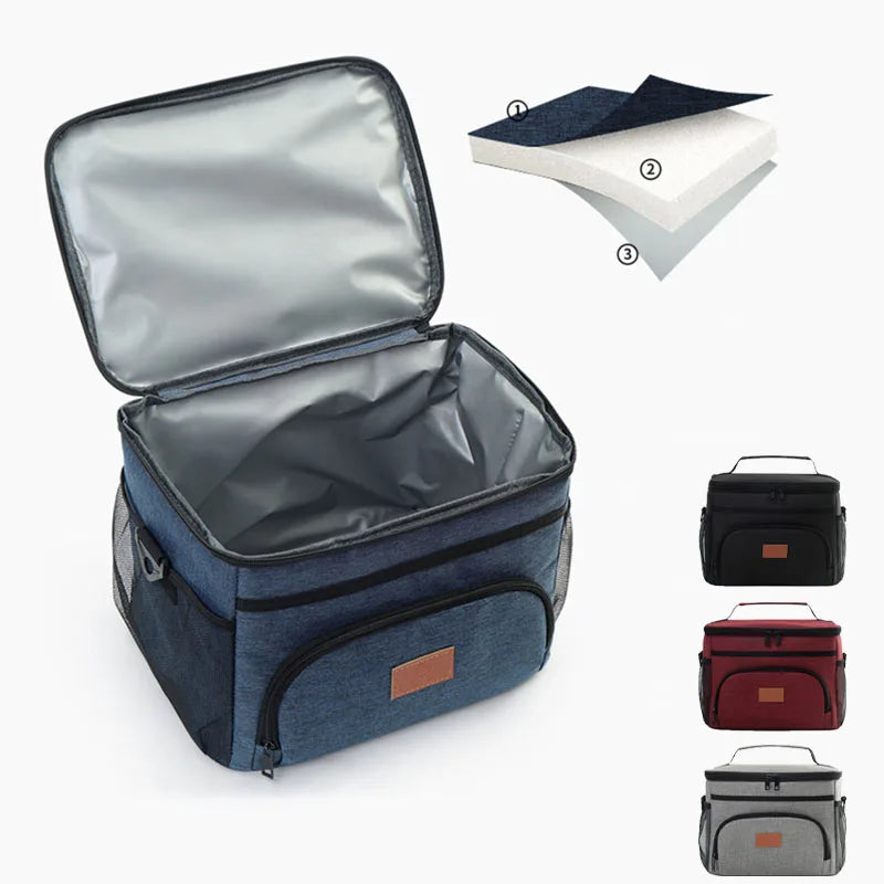 Sac isotherme repas à bandoulière 30 cm