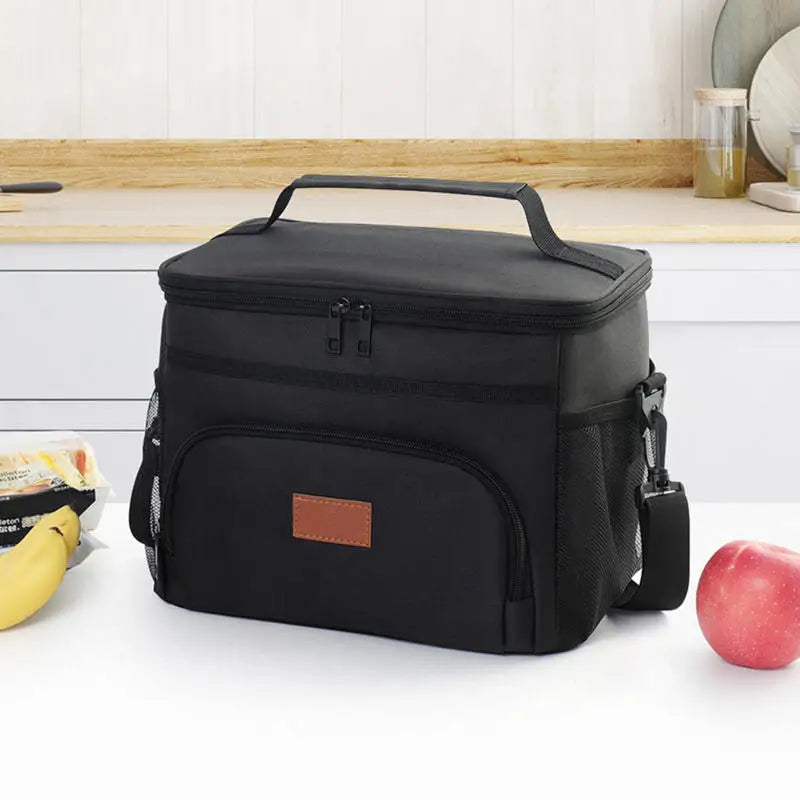 Sac isotherme repas à bandoulière 30 cm – vue 2
