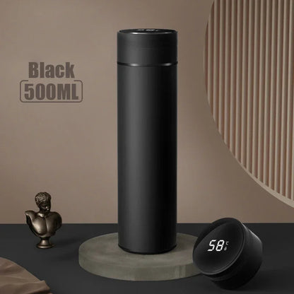 Gourde isotherme inox 304 500 ml, coloris noir