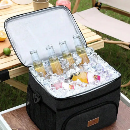Sac isotherme repas à bandoulière 30 cm – vue 3
