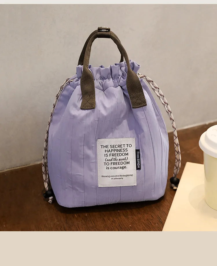Sac Isotherme Repas à Cordon – Lunch Bag Style Coréen