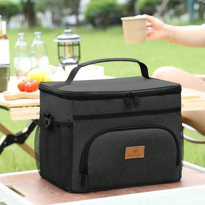 Sac isotherme repas à bandoulière 30 cm – vue 4