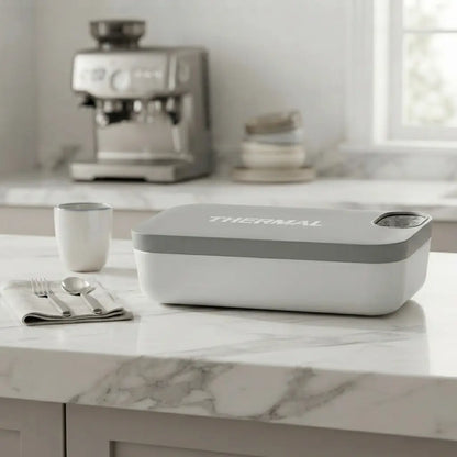 Lunch Box Chauffante Électrique Inox 304, Sans Eau