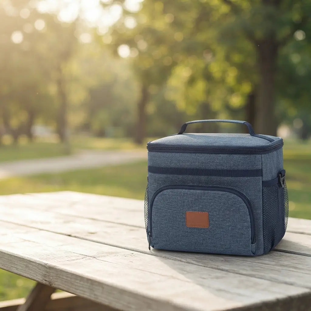 Sac isotherme repas à bandoulière 30 cm – Isotherme, en tissu Oxford