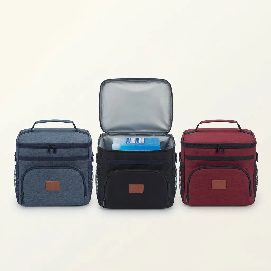Sac isotherme repas à bandoulière 30 cm – Trois coloris au choix