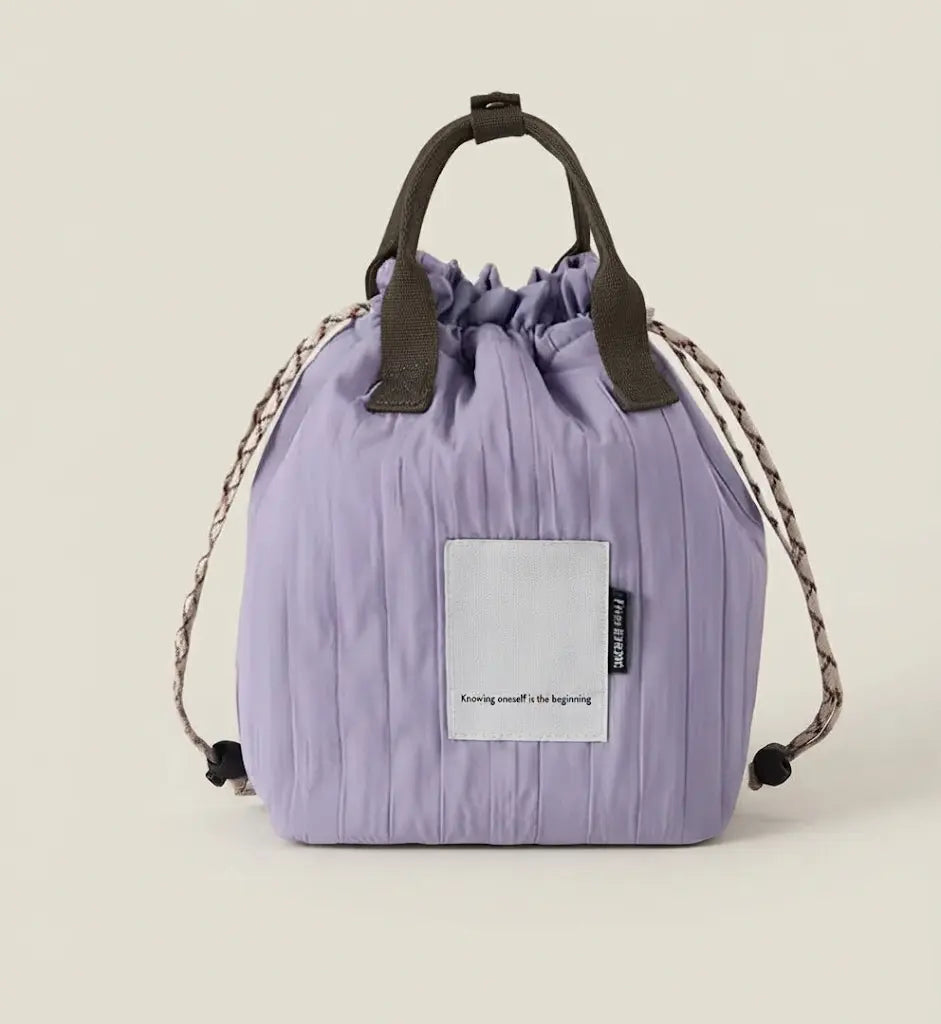 Sac Isotherme Repas à Cordon – Lunch Bag Style Coréen